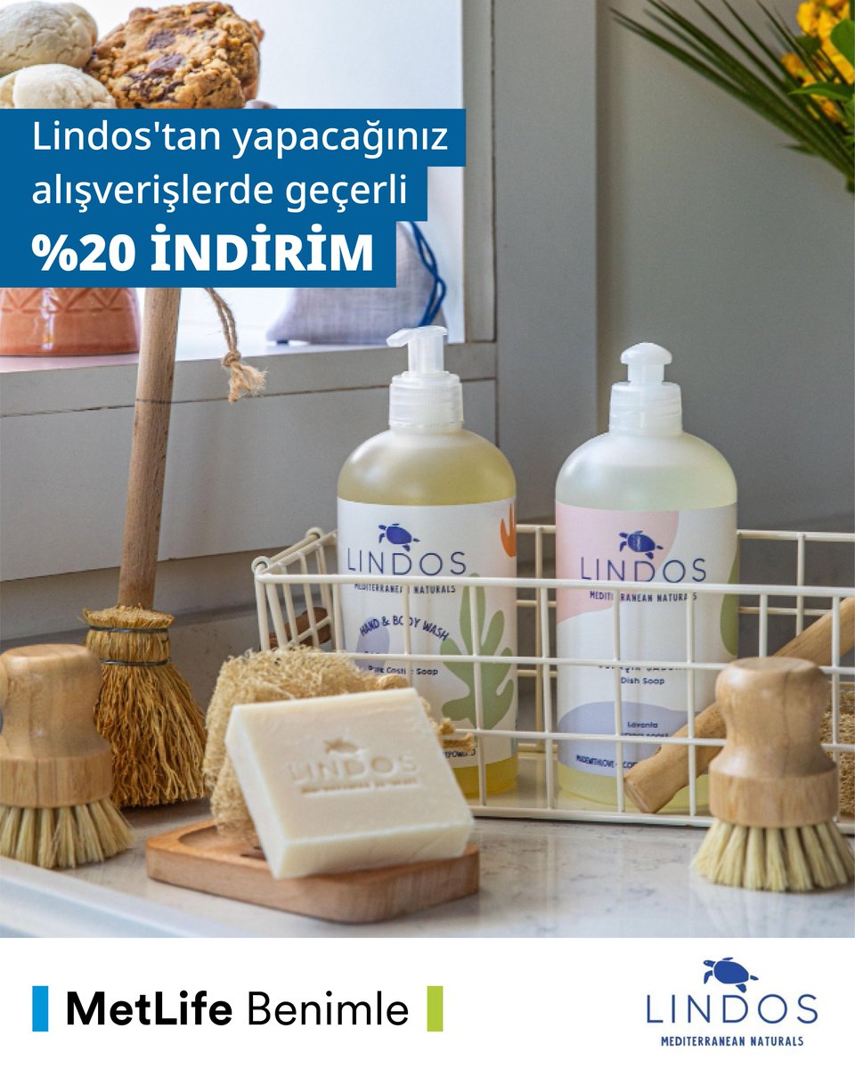 MetLifeTR's tweet image. MetLife Benimle kazandırmaya devam ediyor. E-cerez , Lindos, Slazenger ve Bonaliva gibi seçkin markalarda, sadece MetLife müşterilerine özel indirimler sizi bekliyor!

#MetLife #Ecerez #Lindos #Slazenger #Bonaliva