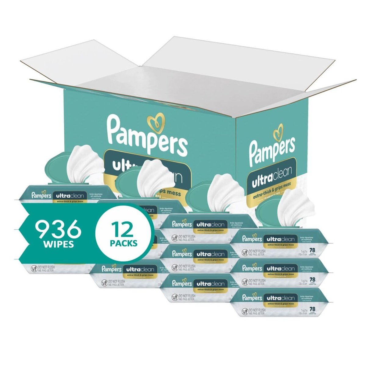 PriceErrors's tweet image. BIG PRICE DROP 🧻👶

Pampers Ultra Clean Baby Wipes
936 count mega pack
💰 Clip the coupon
🔁 Use Subscribe &amp;amp; Save for the lowest price

Perfect for babies, toddlers, and everyday cleanups. Stock up while it’s discounted.
👉 joylink.io/sophisticated-…
ad #BabyDeals #StockUp #Savings