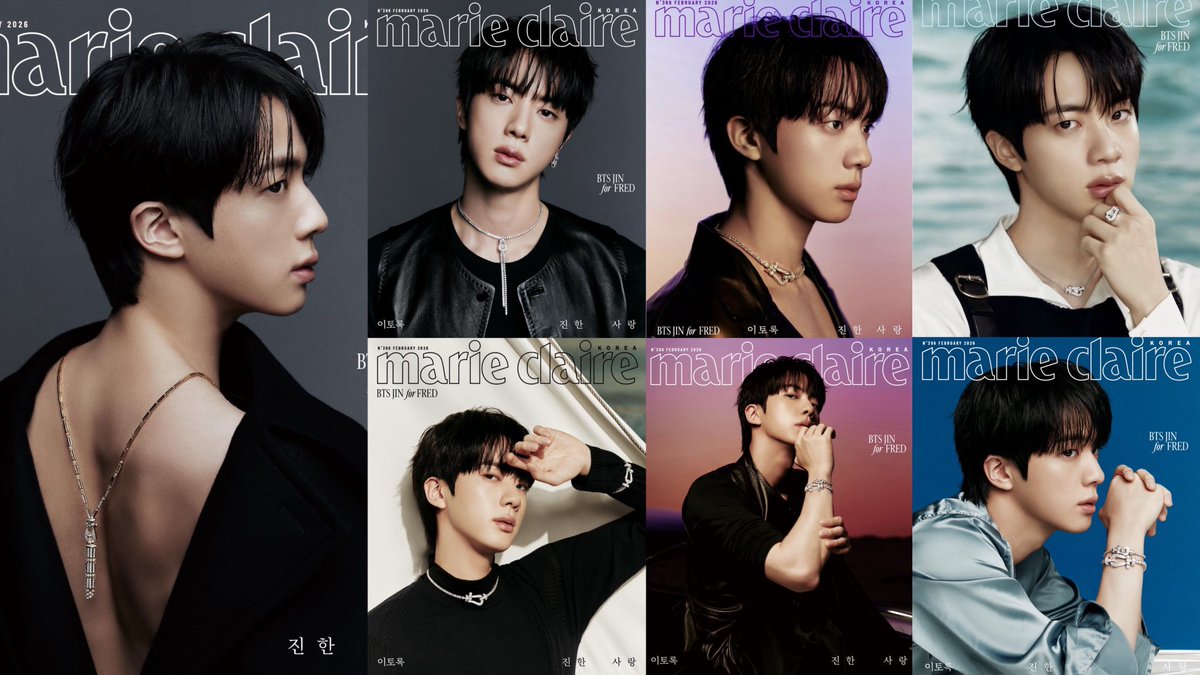 seokjinbit's tweet image. Jungkook x Calvin Klein for Rolling Stone
Jin x FRED for Marie Claire Korea
Jimin x DIOR for Vogue Korea
V x Cartier for GQ Korea

OUR VOCAL LINE HOLY SHIT?!?!?!?!?