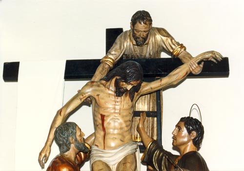 isaimarivent's tweet photo. #Aniversario 3️⃣5️⃣
El #9Ene de 1991 murió en #Huelva 🇪🇸 ANTONIO LEÓN ORTEGA
Escultor
Realizó buena parte de las imágenes de la Semana Santa en Huelva y Ayamonte. Tb obras en Badajoz, Madrid, Salamanca e incluso Bruselas y EEUU 🇺🇲
Nació el #7Dic de 1907 en Ayamonte #Huelva 🇪🇸 https://t.co/lm3OcreWjf