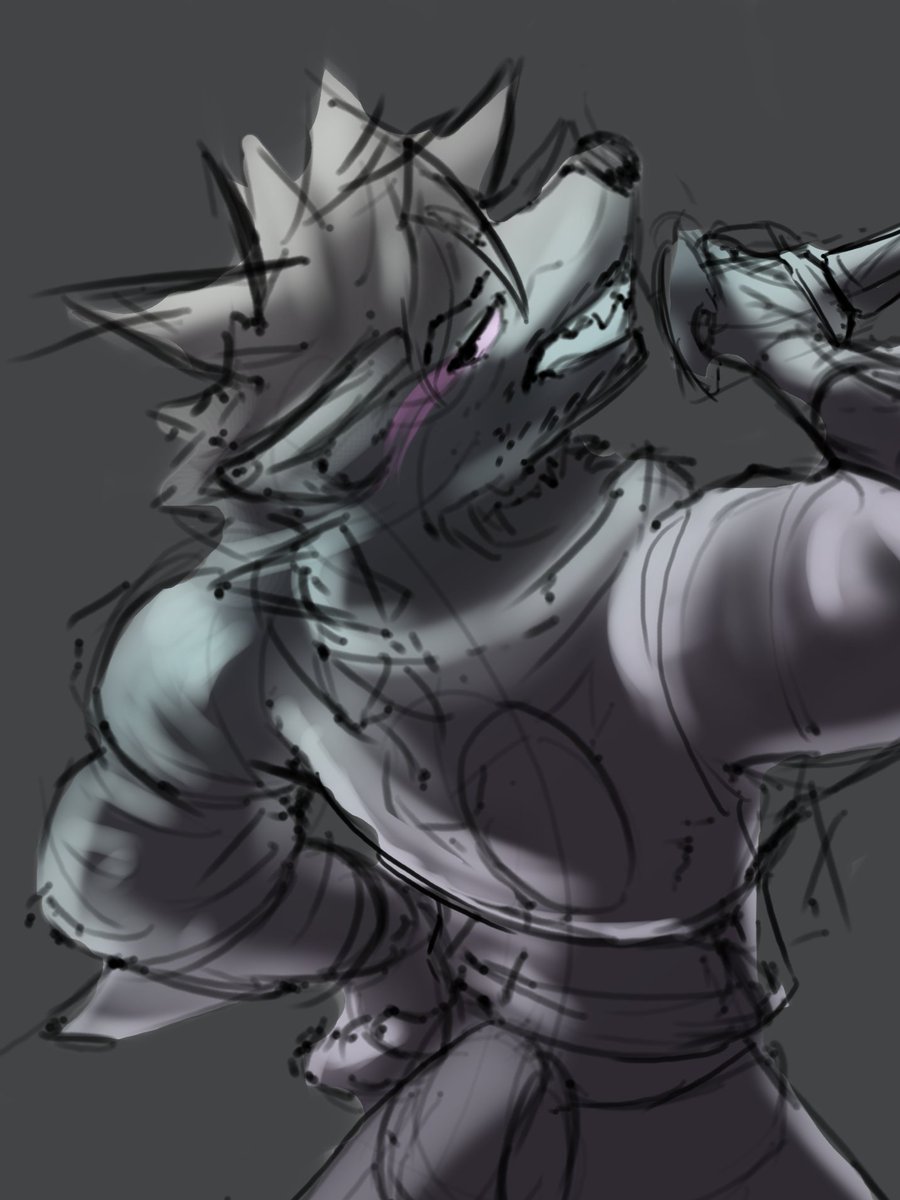 Seabashed's tweet image. Wip comm