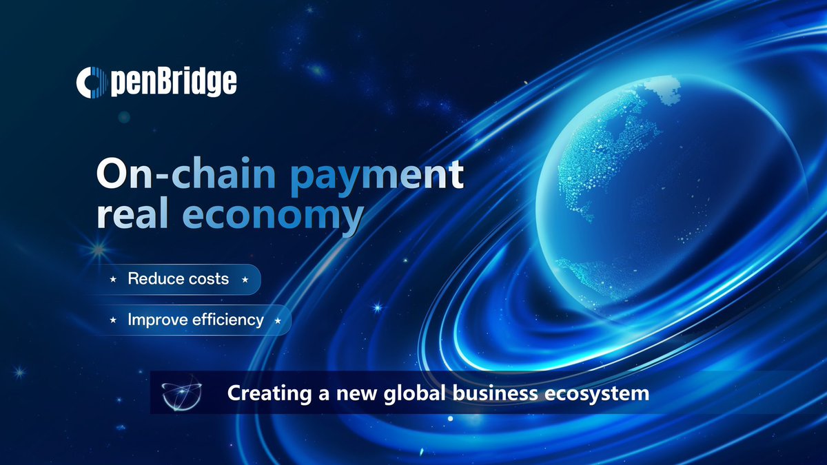 OpenBridge_OPEN's tweet photo. 🌐 We are building a new business chain that spans the physical and virtual worlds.

Everyone in the OpenBridge ecosystem can share in the long-term dividends and growth opportunities brought by open finance.

Join now:
👉 https://t.co/gpUPUeQuEm https://t.co/RnNL1EUu8K