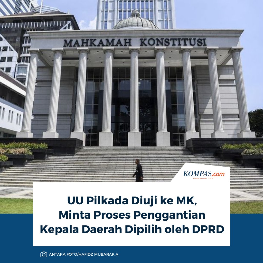 kompascom's tweet image. Anggota Dewan Perwakilan Rakyat Daerah (DPRD) Provinsi Papua periode 2024-2029 Yeyen meminta, agar proses penggantian kepala daerah dilakukan lewat pemilihan di DPRD.

Baca di sini: nasional.kompas.com/read/2026/01/0…

~AA #Pilkada #UU #DPRD