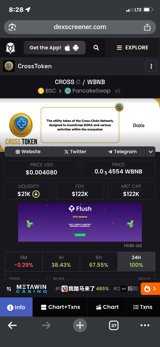 Gemchi_3's tweet image. 5million Market cap is possible today, don’t miss this ride, you’re still early

0x72928a49c4E88F382b0b6fF3E561F56Dd75485F9
#CROSSTOKEN #moontoken 
@Pst_stephenidam @WealthyNation60
