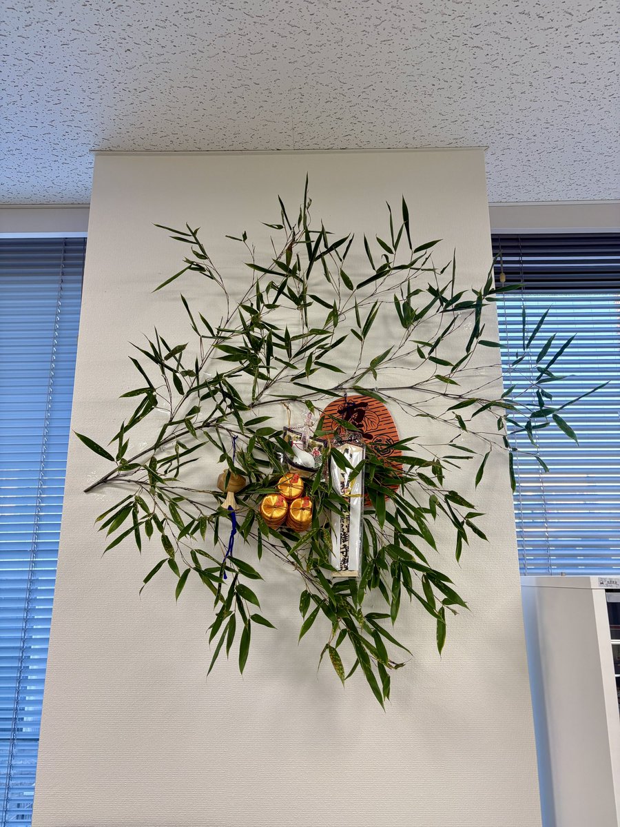 十日えびすにて、新任リーダーが商売繁盛を願う福笹を受け取り、社内に飾りました⛩✨
今年も良いスタートを切れそうです☺️
#グラッドキューブ #十日えびす