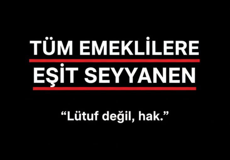 🔺Kök Maaş Sorunu Ortadan Kalkmalı 

🔺Tüm #Emekli lere Eşit  #SeyyanenZam Yapılmalı 

#TümEmeklilereEşitSeyyanen
#5000KısmiYalnızDeğildir