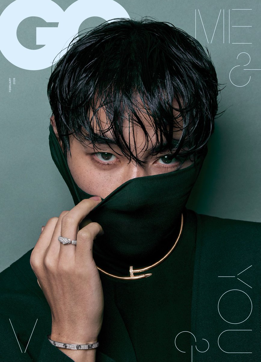 ジミンちゃんの次は、テテ！ GQ Korea2月号の表紙は、テテ👏 @BTS_twt