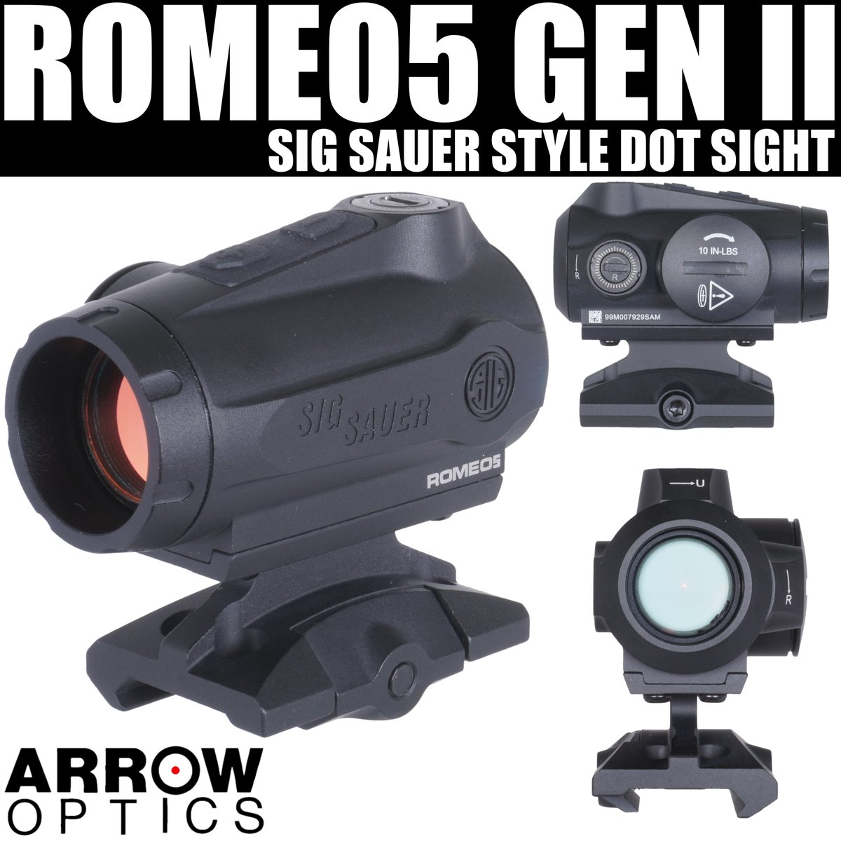 🈺🆕新着商品🆕🈺 ARROW OPTICS SIG ROMEO5 GEN II スタイル ドット