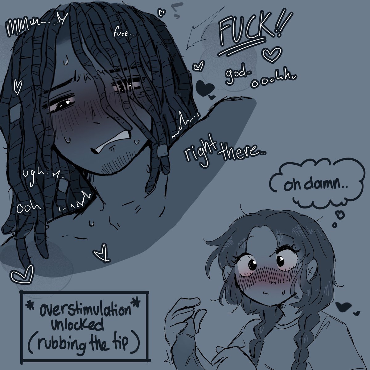 So peak i know #nsfw #nsfwart #nsfwtwt #digitalartnsfw #teasing #overstimulated