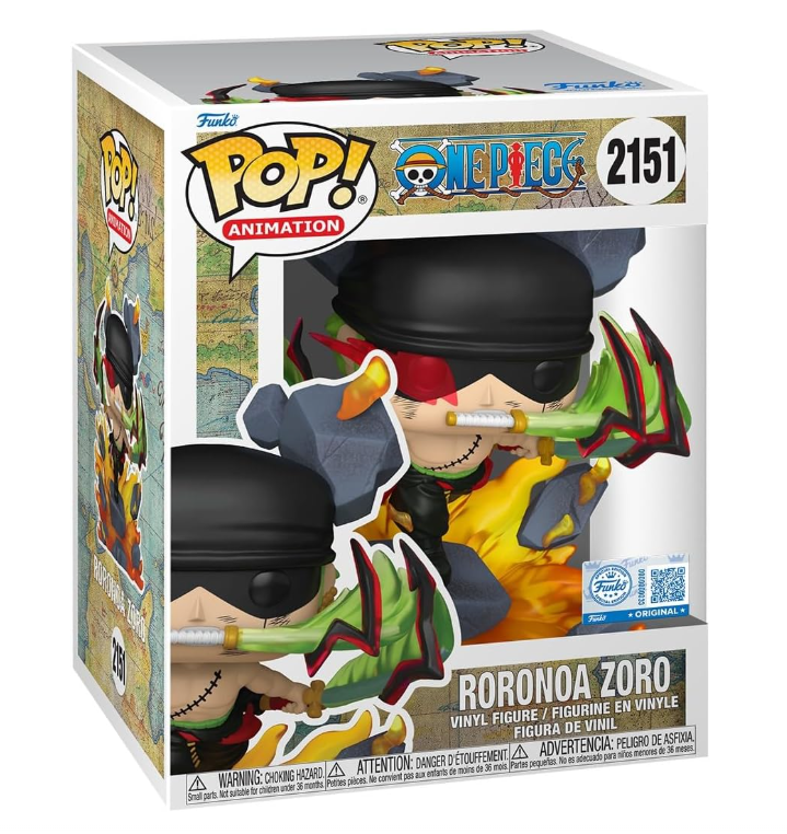 One Piece Funko Pop Zoro King of Hell is now also available at the