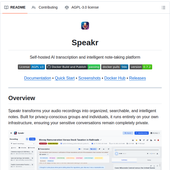 Transcribes audio into notes on your infrastructure

github.com/murtaza-nasir/…