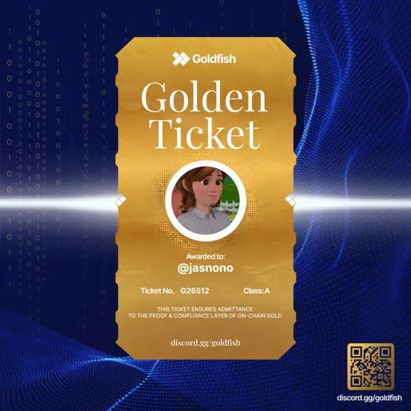 FaidahBigWin's tweet photo. Over-collateralized gold, built for CT.

Golden Ticket in hand.

where? https://t.co/rBSTSwbOVg https://t.co/Z9nN5B8u27