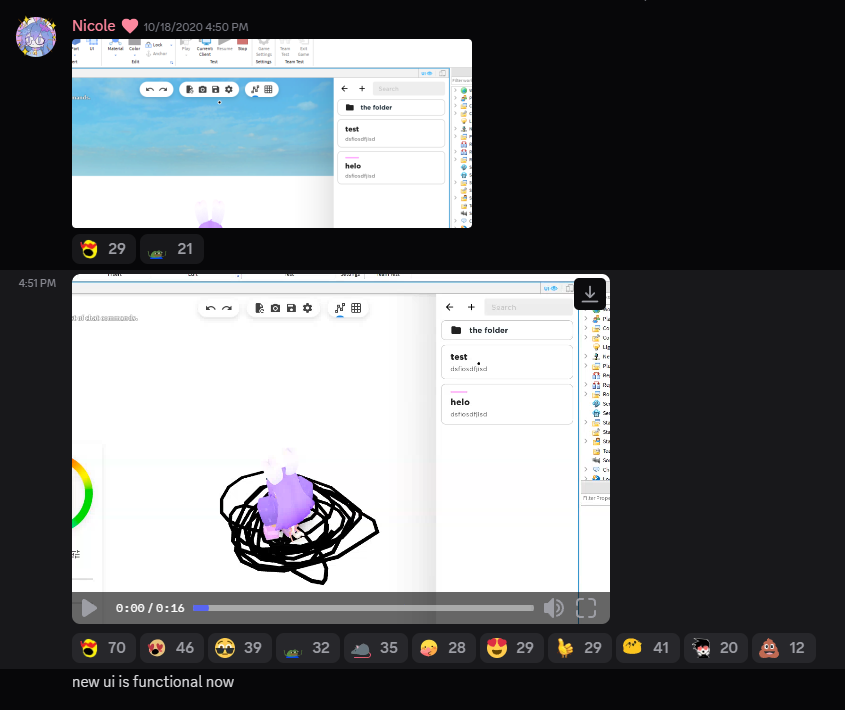 nicheglumi's tweet photo. they finally unlocked the free draw discord server and OH MY GOD THESE CONCEPTS ARE SO MUCH BETTER THAN THE UI NOW.. what do you mean you used to have pixel brush... what do you mean YOU USED TO HAVE LAYER FOLDERS OH GOD IM SO ANGRRYYY #bringbacktheOLDUI https://t.co/bJ3makzrAg