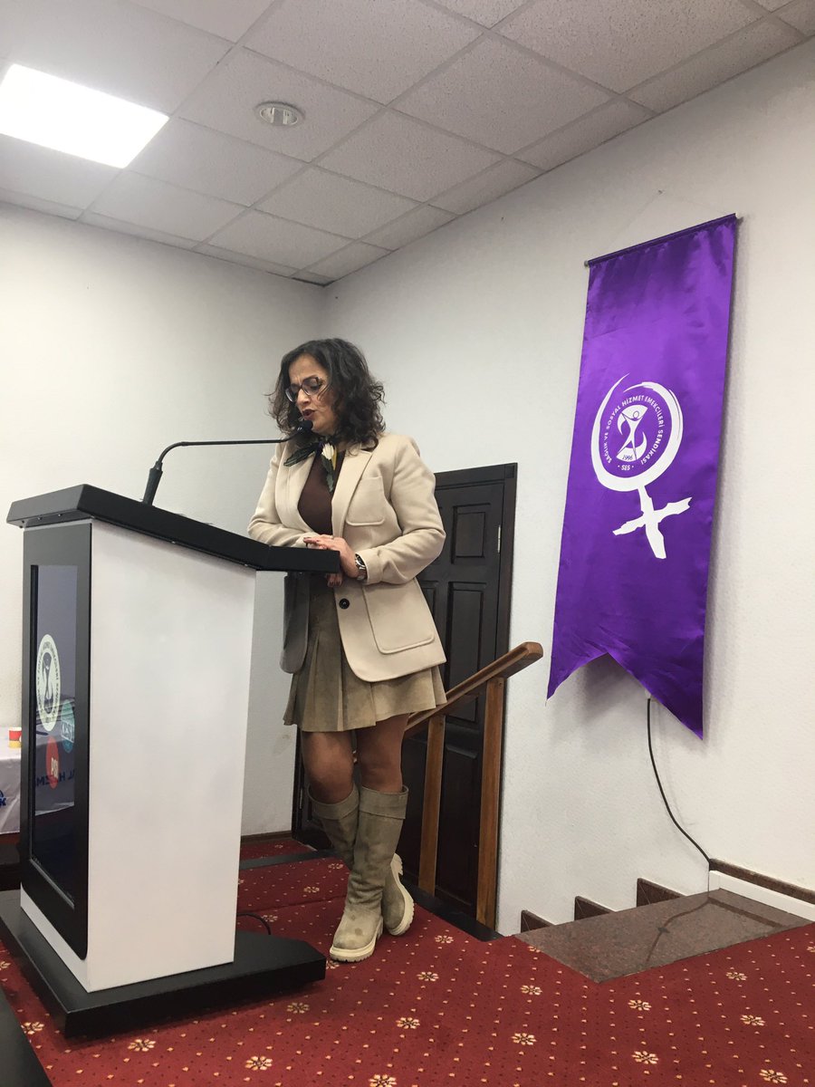 sesgenelmerkezi's tweet image. Üç gün sürecek olan SES 11. Dönem 3. Kadın Meclisi Eğitim-Sen Genel Merkez toplantı salonunda başladı.