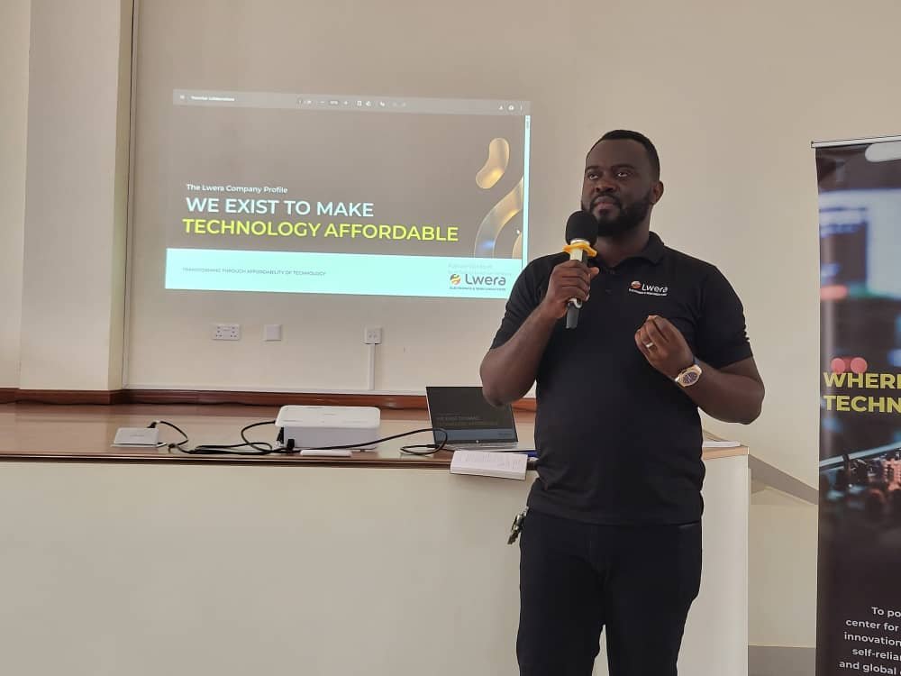 #HappeningNow | Phase 2 launch of the UICT–<a href="/Lweraelectrics/">Lwera</a> Innovation for Commercialization Co-Development at Lwera HQ, Namanve!
Phase II focuses on prototyping student-led innovations including: Solar-Powered Silver Fish Dryer, Campus Bite, LibraSmart, TDMS, Electronic Walking