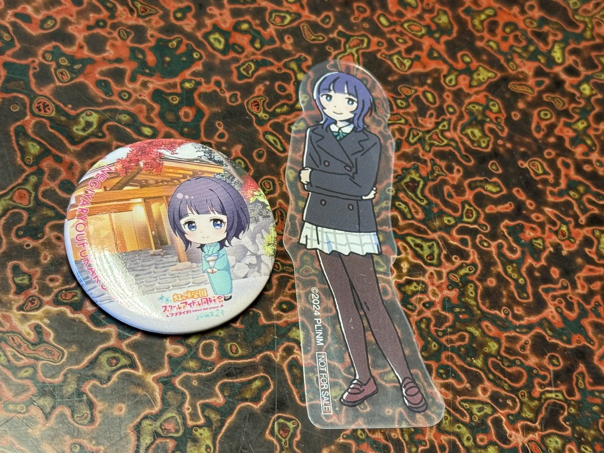 1月9日本日泊まってますが、バッジ売ってました(๑˃̵ᴗ˂̵) 売り切れかと