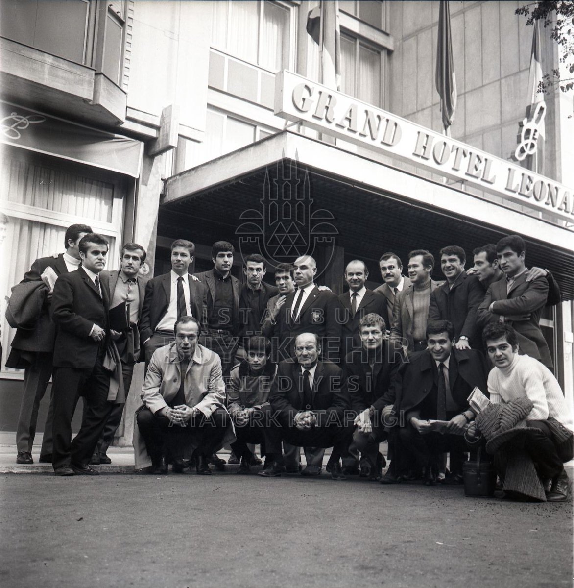 igdir1903's tweet image. 4 Mart 1970'te oynanan Roma - Göztepe , Kupa Galipleri Kupası maçından... Taksim İBB Atatürk Kitaplığı Arşivinden...