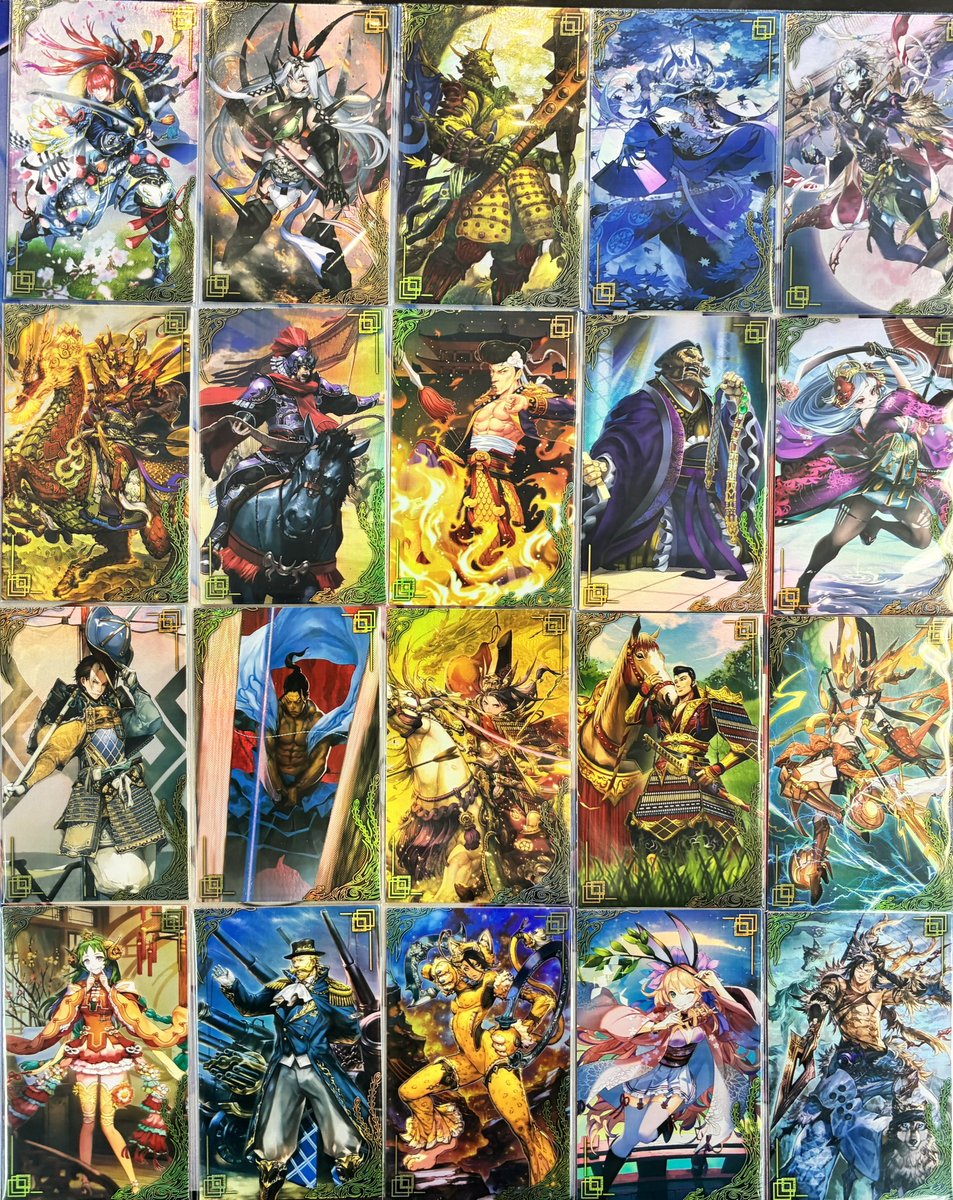 英傑大戦】 絆多数入荷しました〜！ 祝融はじめ5弾-2のカードも少し