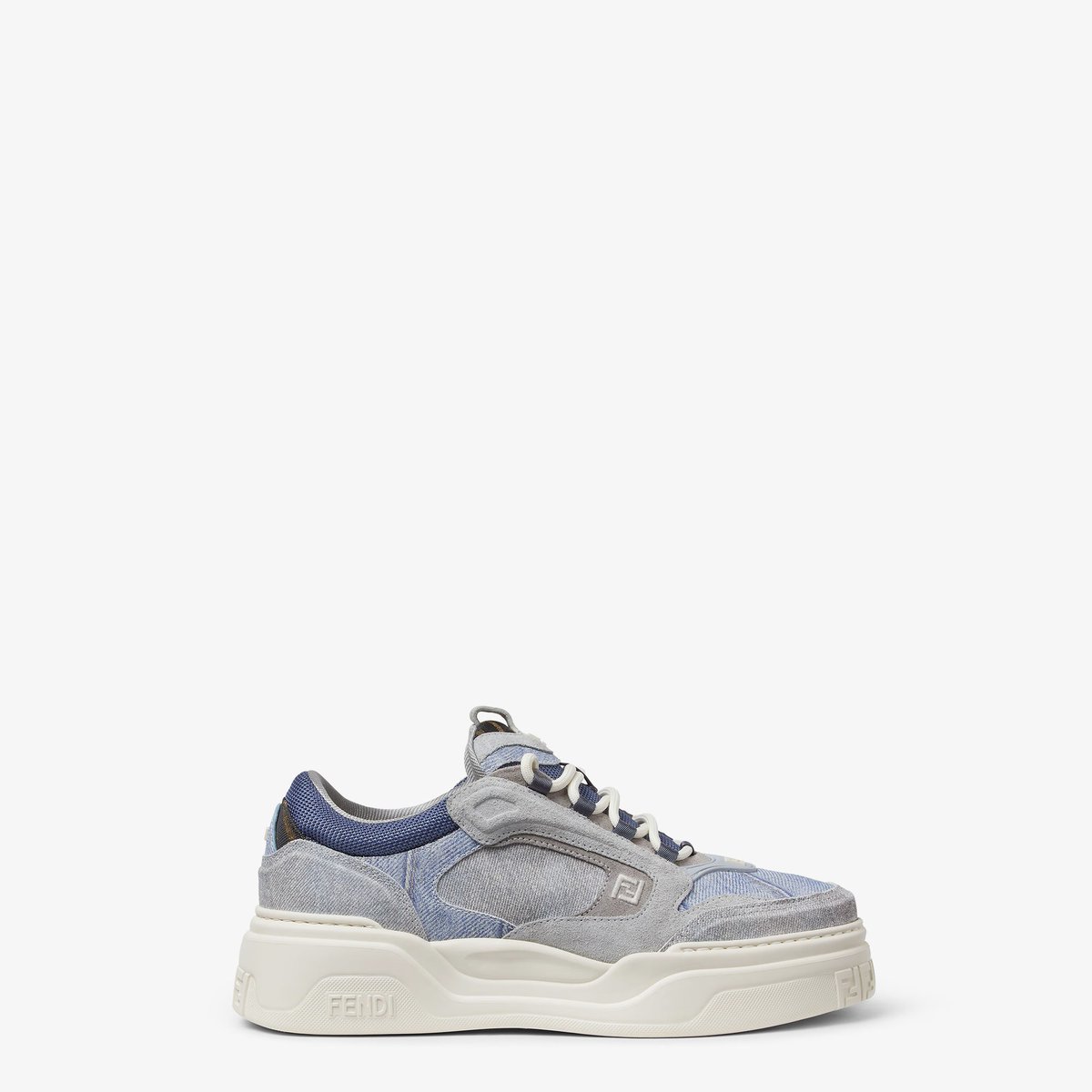 フェンディ フォース」レースアップ ロートップの新作。グレーとライト