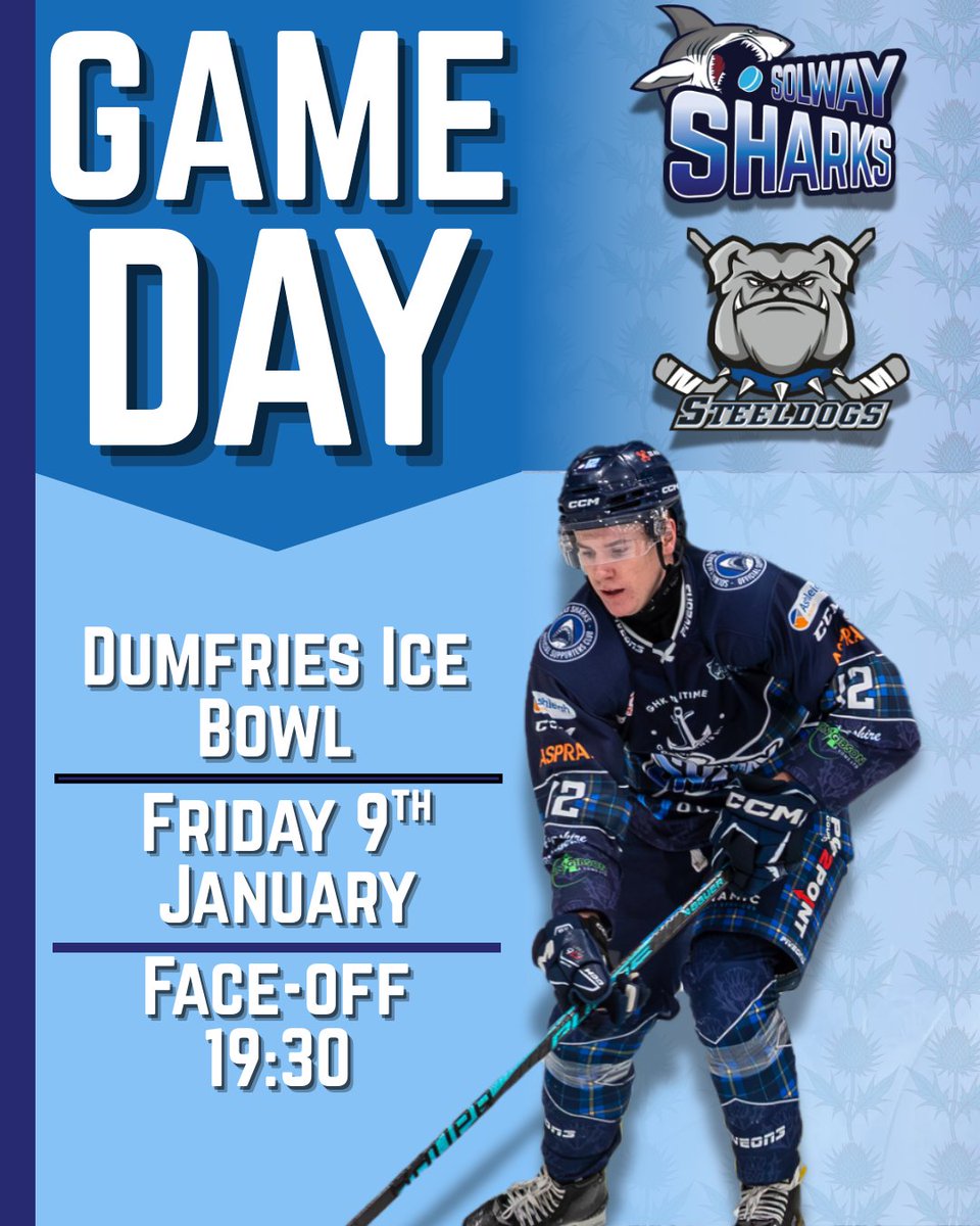 solwaysharks's tweet image. IT'S GAME DAYYYYY 🦈

Tonight we're at the Tank for our first game of our home triple bill as we welcome the Sheffield Steeldogs! 🐶

🎟 - sharksihc.com/tickets/
🎥 - tv.sharksihc.com
