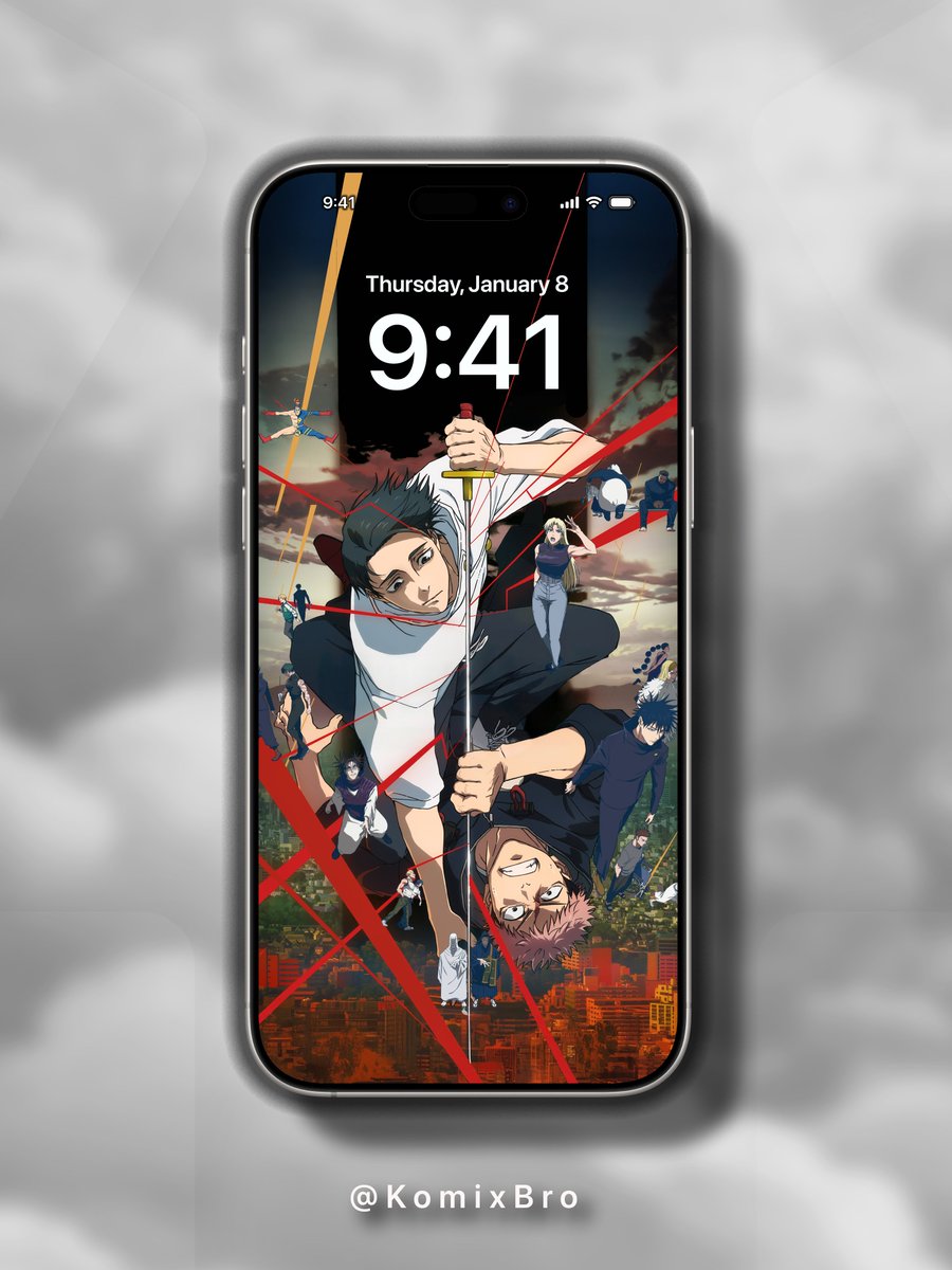KomixBro's tweet photo. Jujutsu Kaisen - Season 3
4K MOBILE WALLPAPER
for iPhone & Samsung LockScreen!
The Culling Game - Part 1

💥 CUSTOM KEY VISUAL
📱 4K | 1768  ×  3840
💥 Edit By Me | #JujutsuKaisen