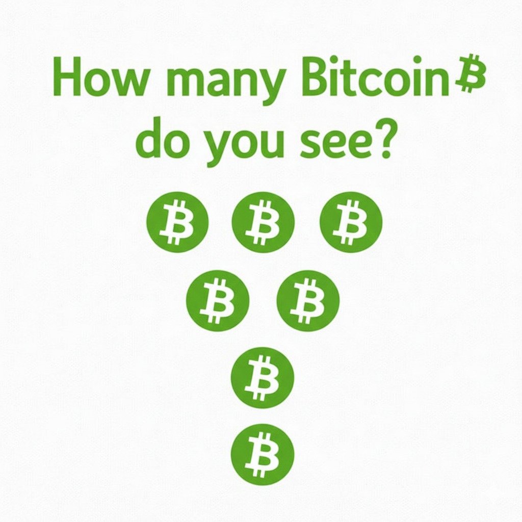 how many Bitcoins do you see?