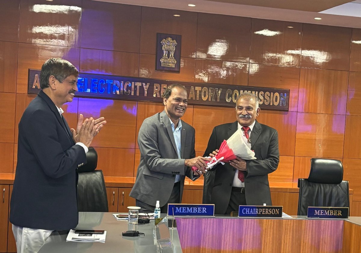 assam_erc's tweet photo. AERC extends a warm welcome to our new Chairperson, Lt. Gen. Rana Pratap Kalita (Retd.), who assumed charge today, Jan 9, 2026.

We look forward to a new era of excellence and innovation in the power sector under your visionary leadership.
#AERC #PowerSector #RegulatoryExcellence https://t.co/flaMBXRaXa
