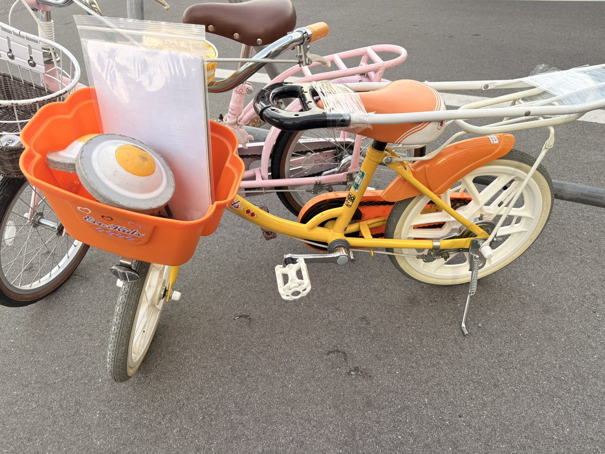 子供用自転車お買い得価格で販売中〜👀❣️ 🩷ピンク 18インチ 5500円