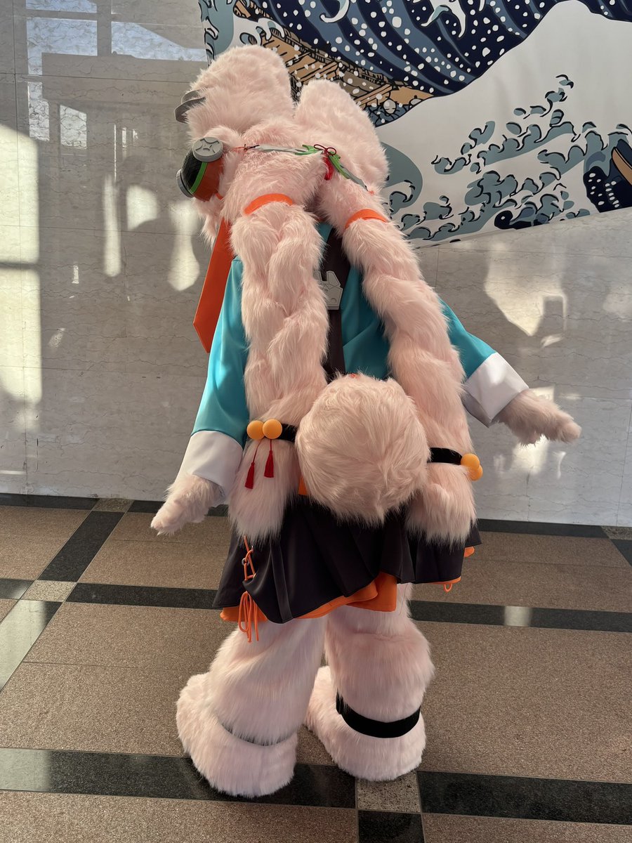 MKV_TM's tweet image. というわけでゼンゼロの照ちゃん、無事デビューできました！
ヘッドはもちろん衣装も装飾も全部自作です！！！がんばりました💪
#JMoF2026 中引き続きちらほら出没するのでよろしくお願いします🙏