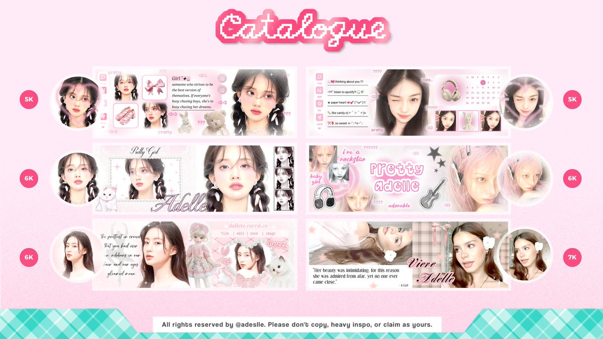 adeslle's tweet image. help repost? thank you

𓈄 °. 🍓 PROMO 40%!
spesial aku balik ngeBA, aku open layout by request dengan diskon 40%, berlaku untuk semua katalog, ada layout single, couple, wabis. mari jajan! 🍎🍦 

#zonauang