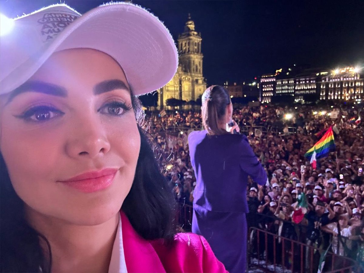 Como Vicecoordinadora del Grupo Parlamentario de Morena, respaldamos plenamente la decisión institucional, firme y responsable de la Presidenta <a href="/Claudiashein/">Claudia Sheinbaum Pardo</a> frente a cualquier amenaza que vulnere la soberanía nacional.

#México es un Estado soberano, con instituciones legítimas