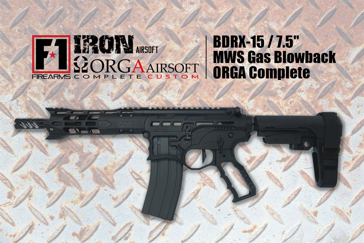 2026年1本目の #東京マルイMWS コンプリート製作は #F1firearms のBDRX