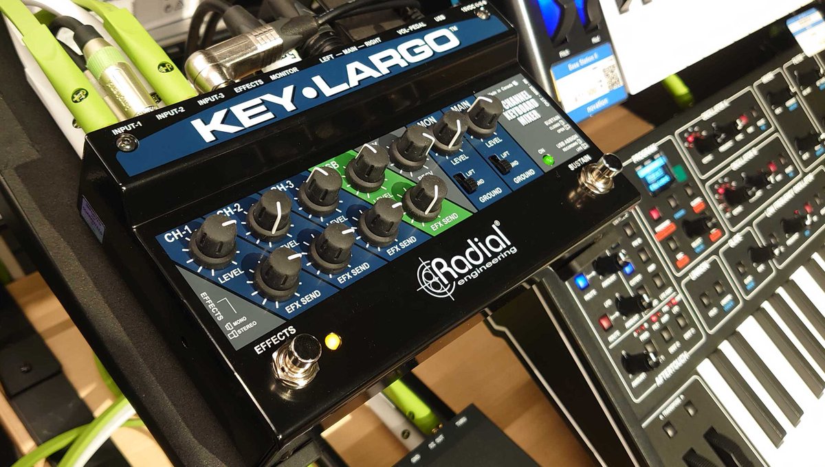 新展示機情報】 キーボードミキサー & パフォーマンスペダル「RADIAL