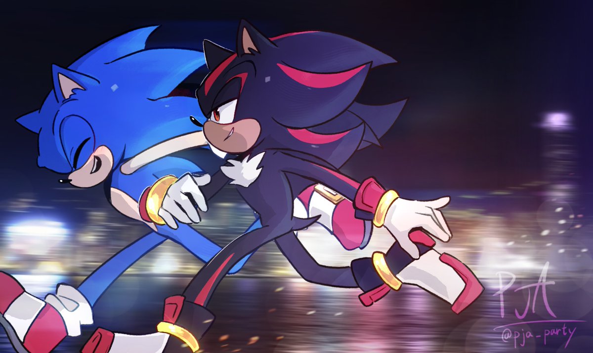 Speeding along the Avenue of Stars
#sonadow