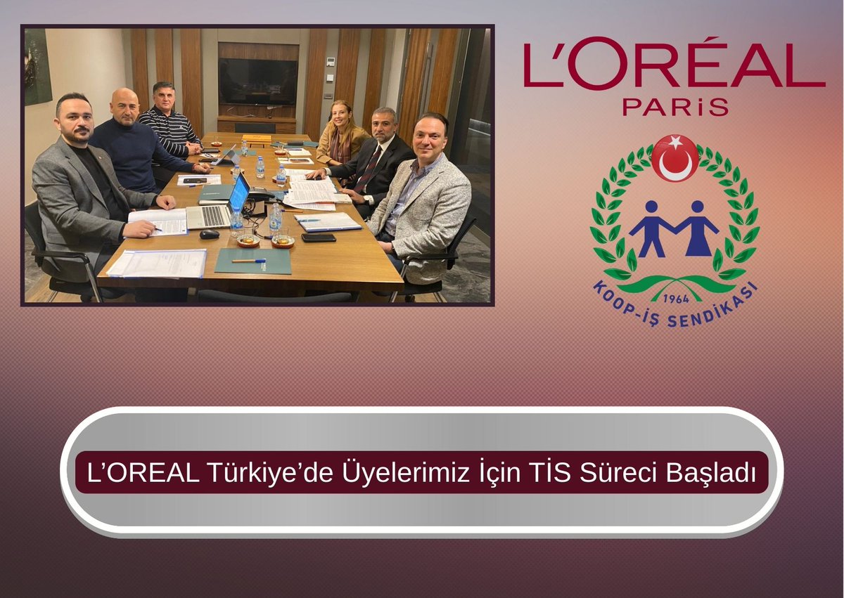💢DÜNYA KOZMETİK DEVİ LOREAL TÜRKİYE İLE SENDİKAMIZ ARASINDA 1. DÖNEM TİS GÖRÜŞMELERİ BAŞLADI

👇👇👇
koopis.org.tr/haber/kozmetik…