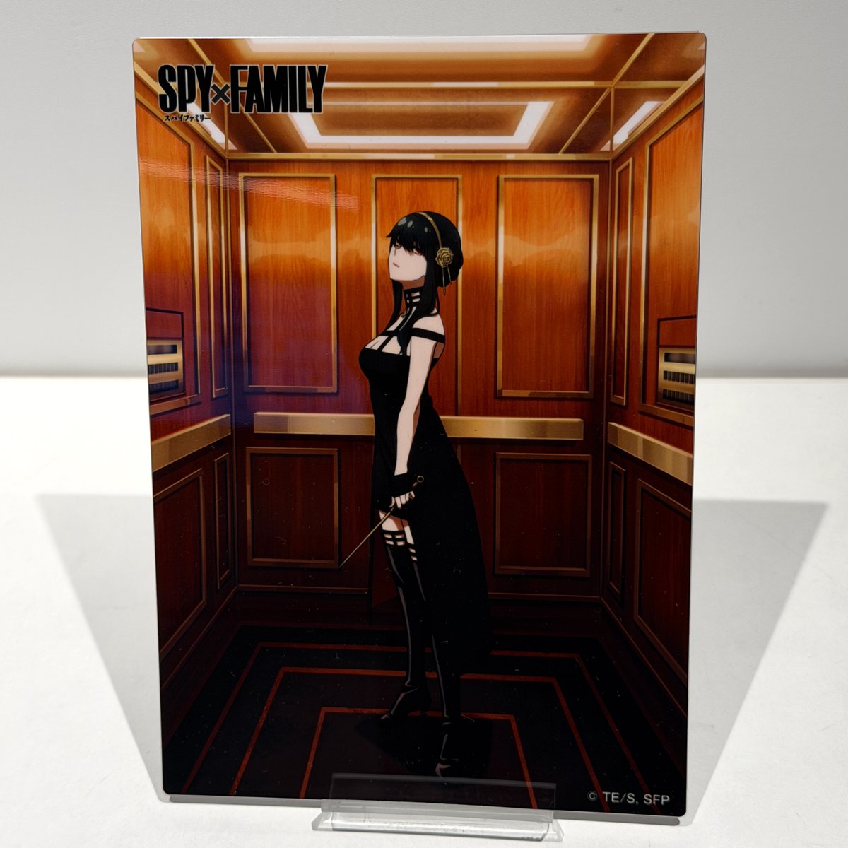 SPY×FAMILY TSUTAYAメタルプレート　アーニャ TVアニメ『SPY×FAMILY』 『劇場版 SPY×FAMILY CODE: White』 WIT