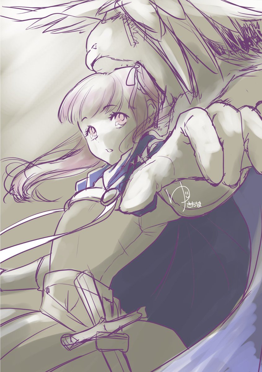 F_Anna_Sacher's tweet image. 久しぶりに落書きハンネちゃん様