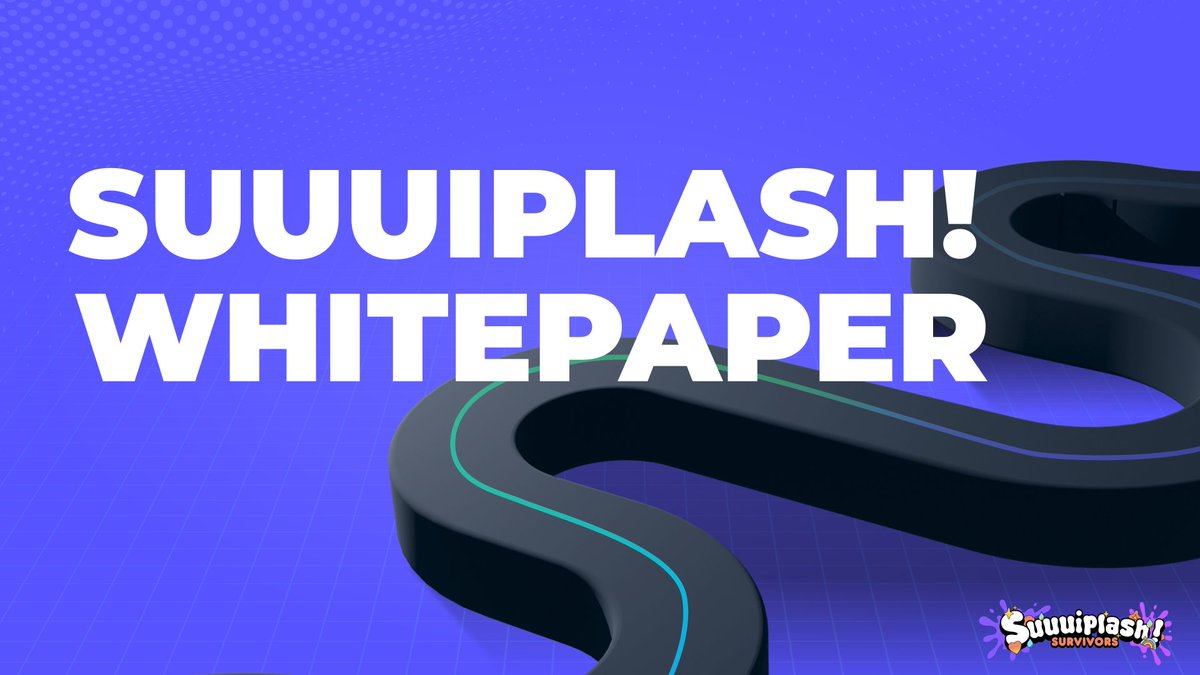 📄Suuuiplash Whitepaper Is Here!📄 

We’re excited to announce that the official Suuuiplash Whitepaper has been created 🎉  

If you want to understand what Suuuiplash is building this is the place to start 👀 

👉 Read the whitepaper here  
suuuiplash.gitbook.io/docs/