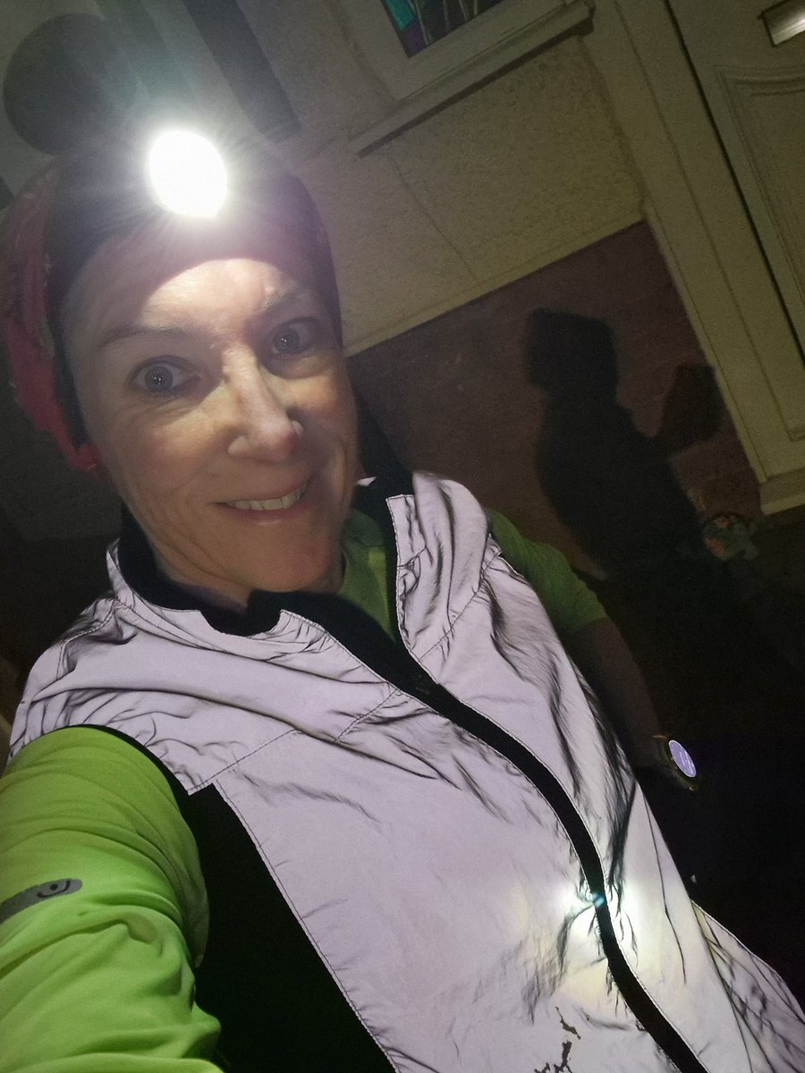 Work on a Friday so pleased to get out for an early run, no storm here thankfully!