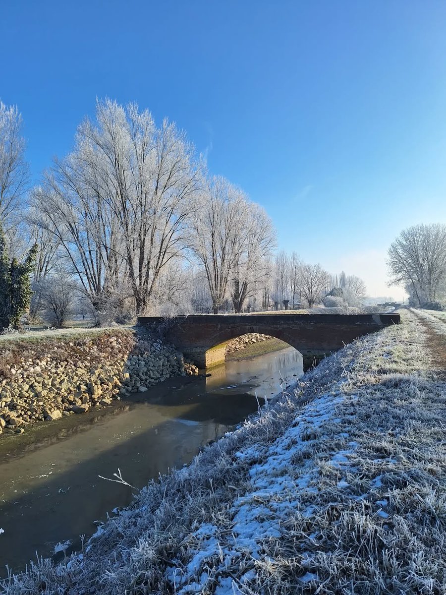 Il ghiaccio e la neve degli ultimi giorni hanno avvolto completamente la campagna intorno a Massa Finalese, regalandoci uno spettacolo da brividi 🥶

Ph guerzoni.paola
