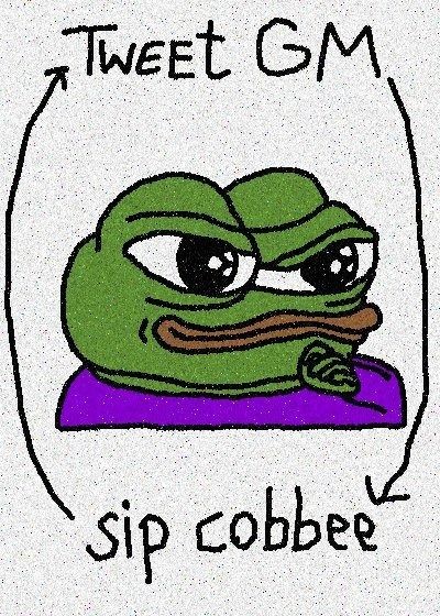 DaCryptoPirates's tweet image. Gm frens ☕️