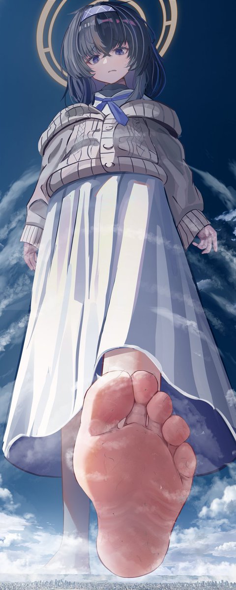 Nature346129's tweet image. #巨大娘 #giantess