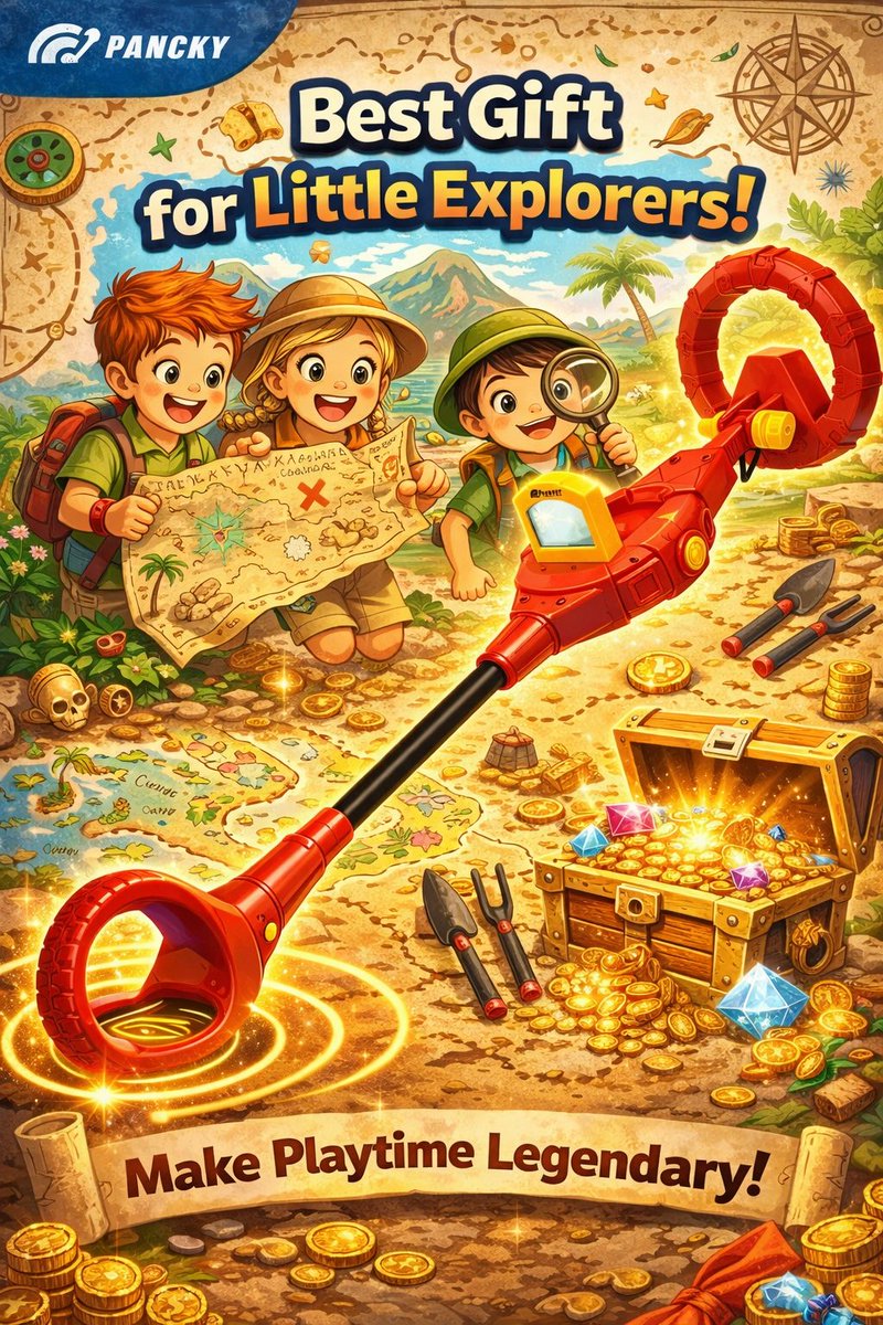 New Year Limited 🎆 | Year-End Sale
A gift kids actually use.
PANCKY Kids Metal Detector (3–10): lightweight, waterproof &amp; beginner-friendly.
⏰ Limited stock—last chance of the year!
👉 panckydetectors.com/products/panck…
#NewYearDeals #KidsGift #PANCKY #LimitedOffer