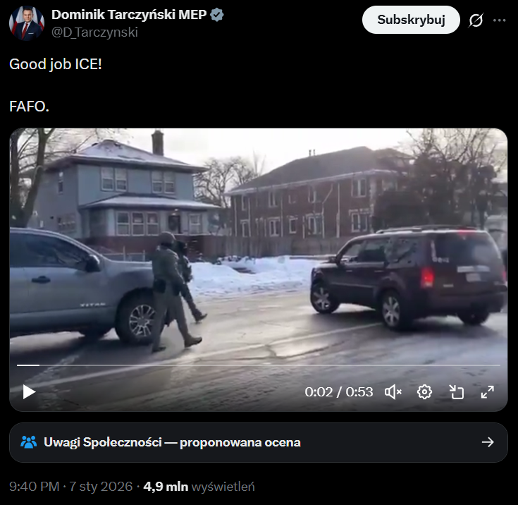 Doniesienia z putinowskiej Polski tweet media