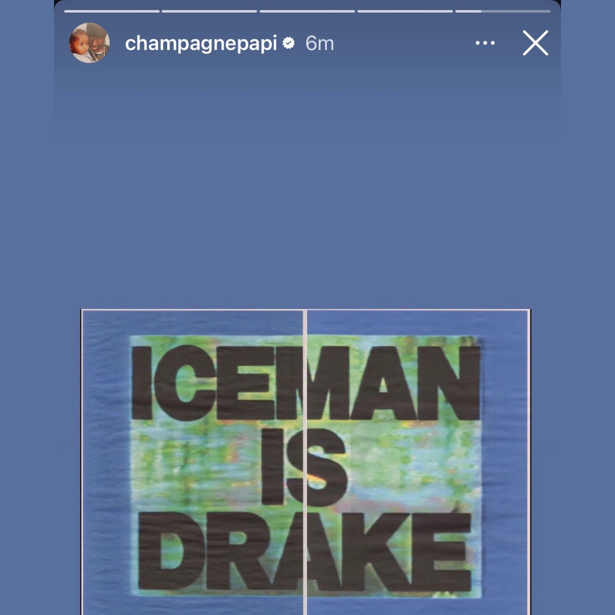 Kurrco's tweet image. "ICEMAN IS DRAKE" 🧊