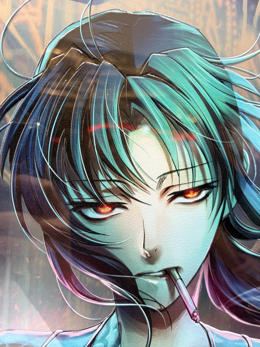 BLACK LAGOON 〜弾道の軌跡〜 メタルキャンバスアート展 広江先生の