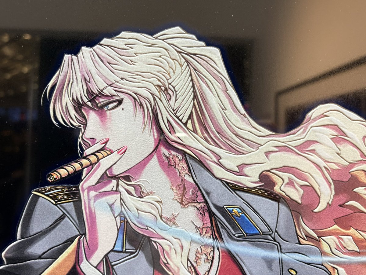 BLACK LAGOON 〜弾道の軌跡〜 メタルキャンバスアート展 広江先生の