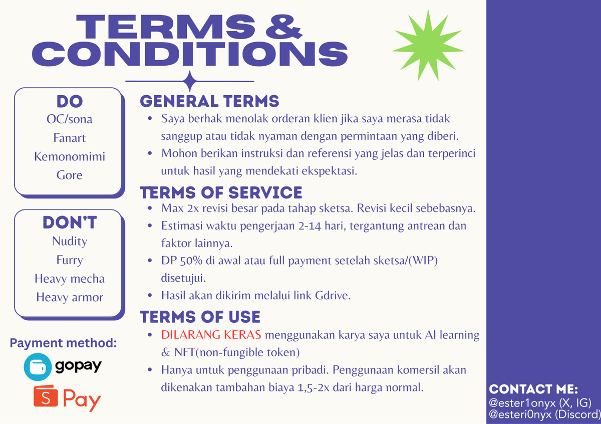 Ester || comms closed tweet media