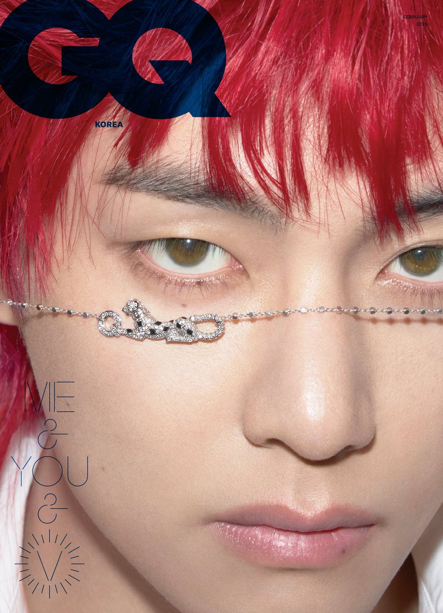 GQ KOREA 2026年2月号 表紙にテテちゃん🐻❗️ 6種あり✨ 画像⑴