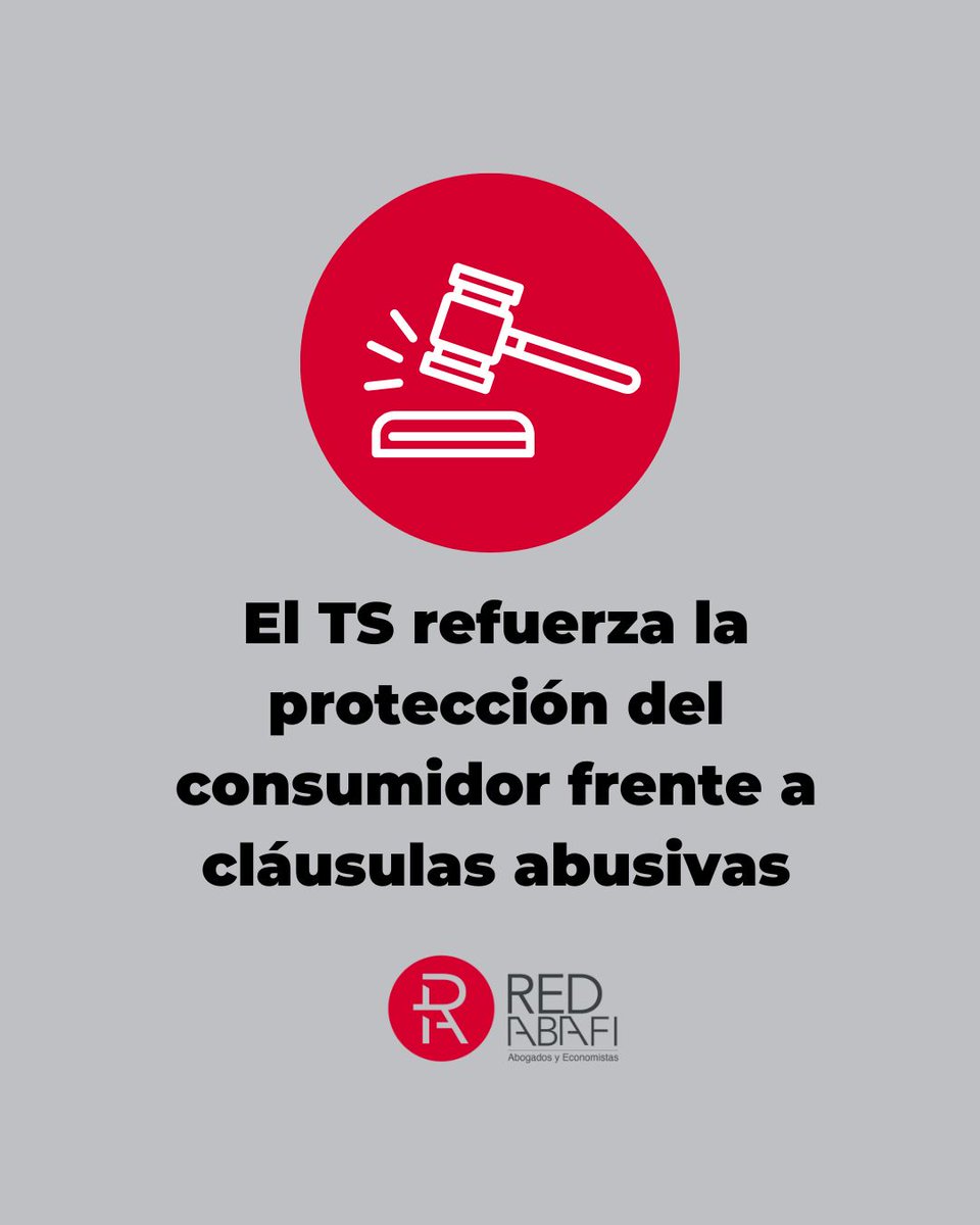 Compartimos artículo de Javier Gómez Boluda, en el que analiza la reciente doctrina del TS que refuerza la protección del consumidor frente a #cláusulasabusivas y obliga a la banca a asumir las costas de la apelación cuando pierde.

📖 Lee el artículo redabafi.es/el-supremo-obl…